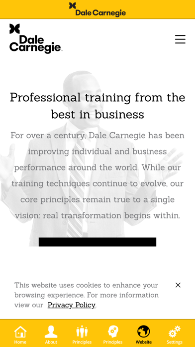 Dale Carnegie Golden Book iPhone screenshot 5 - Productivity app