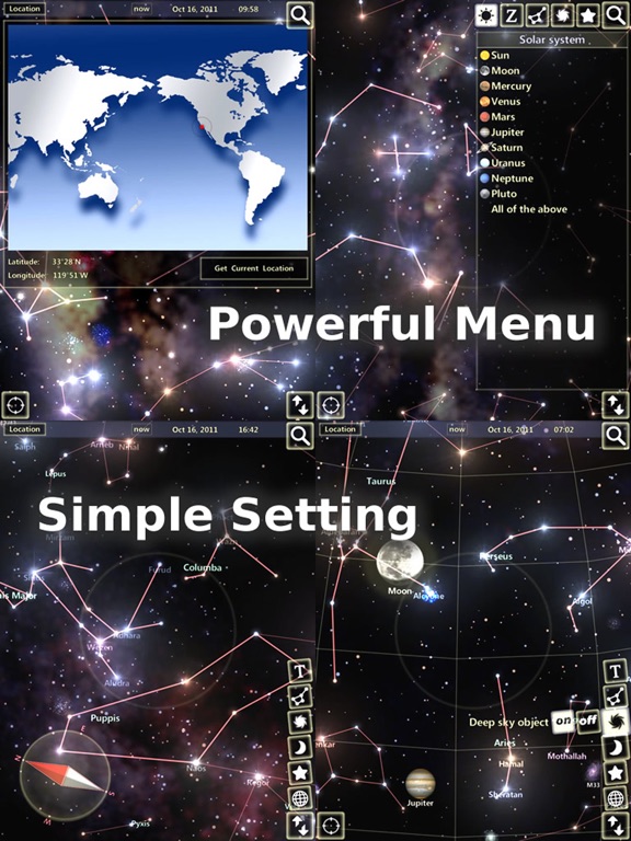 Screenshot #6 pour Star Tracker Lite-Live Sky Map