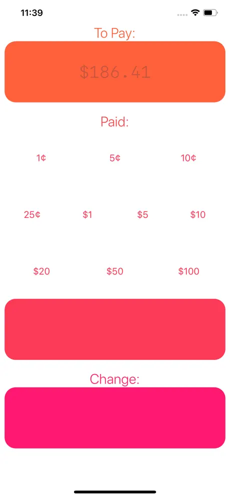 Change Calculator