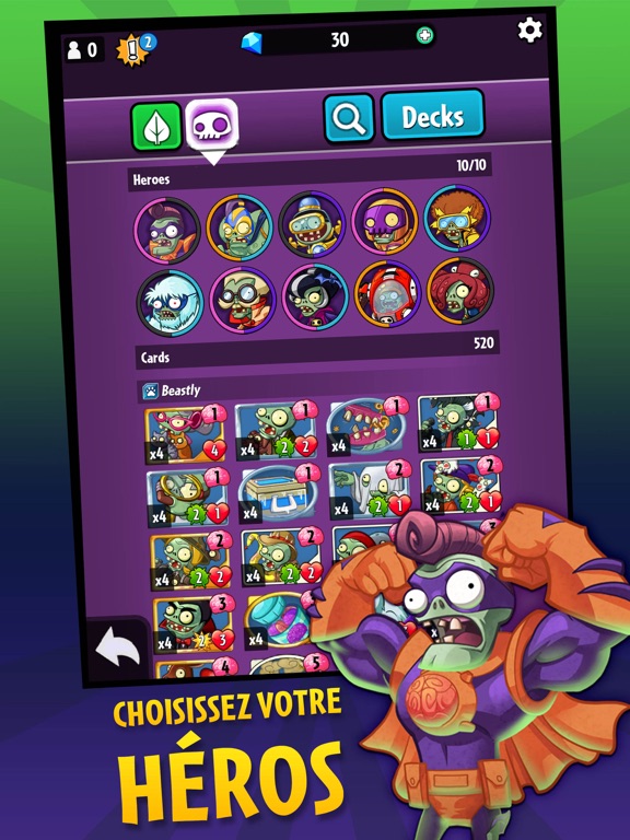 Screenshot #5 pour Plants vs. Zombies™ Heroes