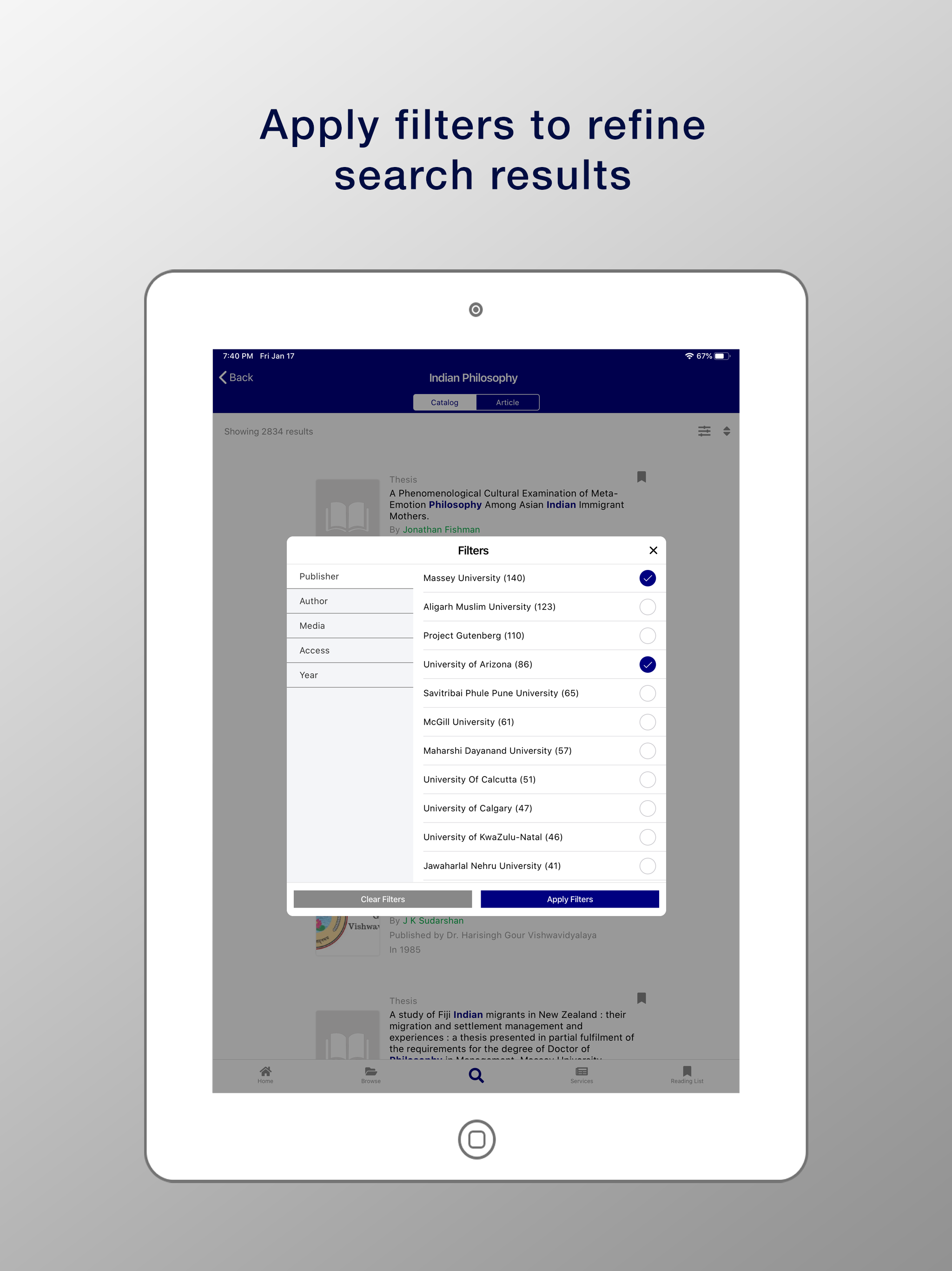 DI eLibrary screenshot 11