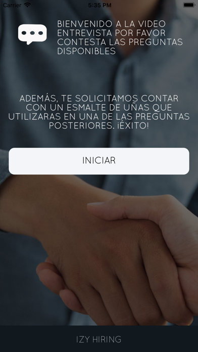 Screenshot #3 pour IZY HIRING APP