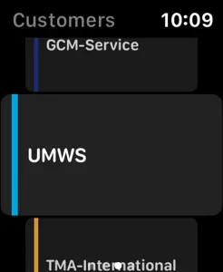 KimaiTracker screenshot #4 for Apple Watch