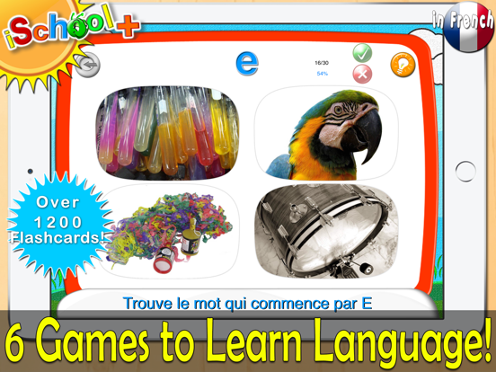 iSchool+ for French Language! iPad screenshot