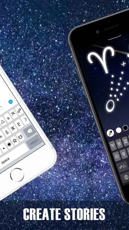 Astrology & Astronomy Keyboard screenshot 1 of 6
