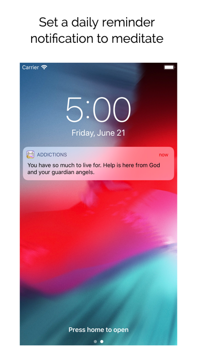 Angel Therapy for Addictions Screenshot