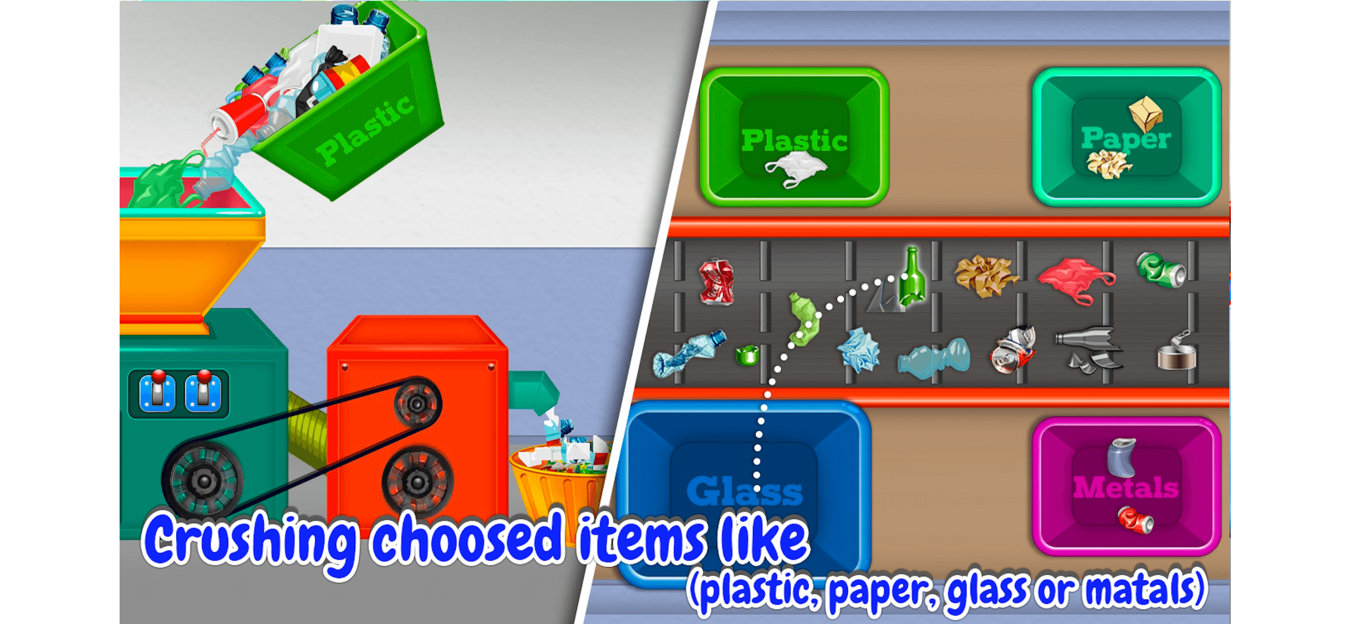 Garbage Truck & Recycling Game screenshot 2