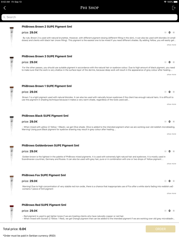 PhiMasterClass iPad screenshot