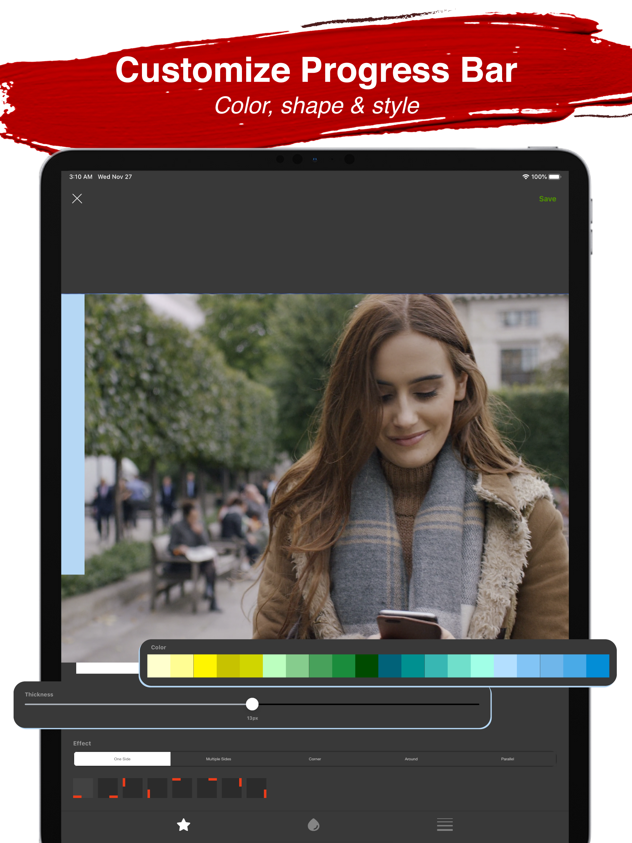VideoNext- progress bar editor screenshot 6