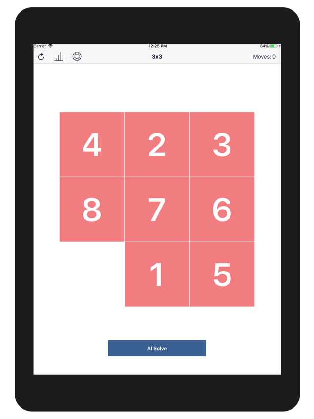 ‎Sliding Puzzle - Board Game Screenshot