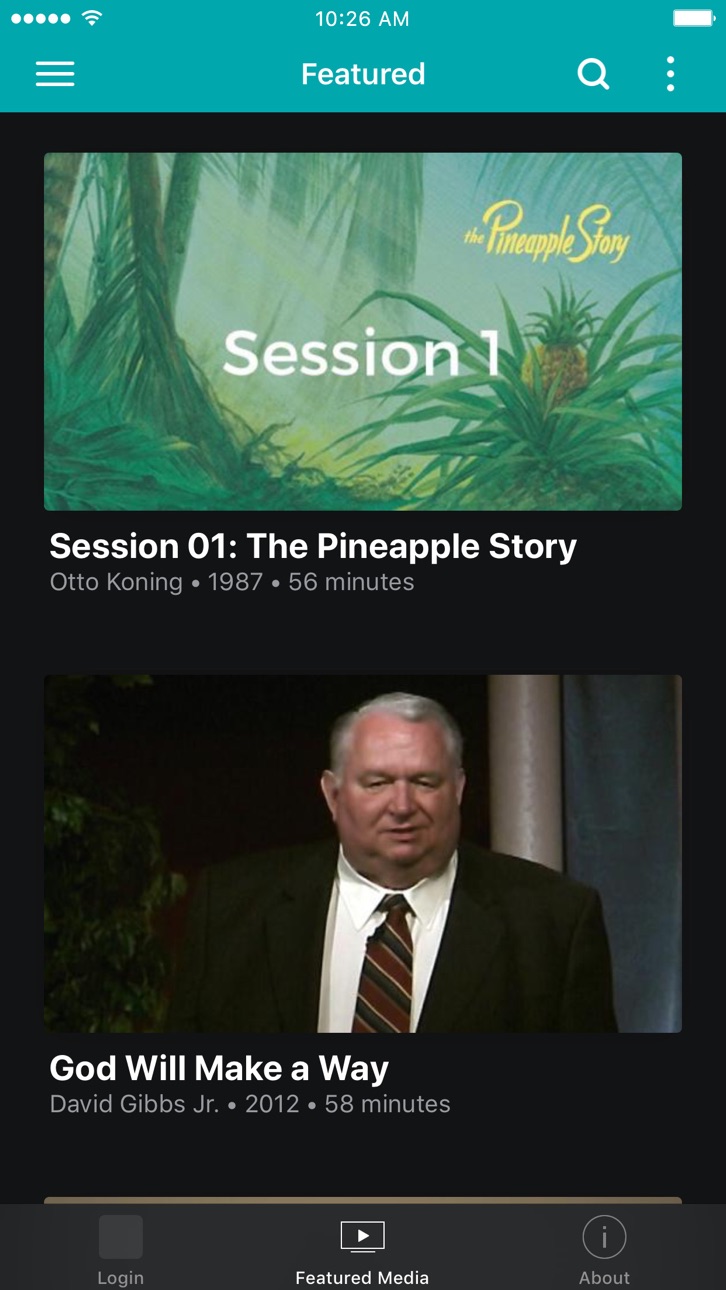 iPhone screenshot
