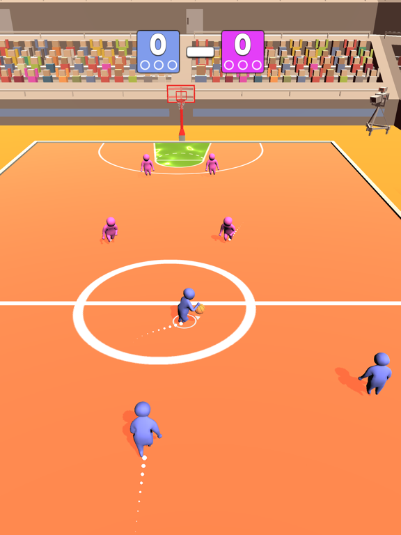 Screenshot #4 pour Basket Dunk 3D