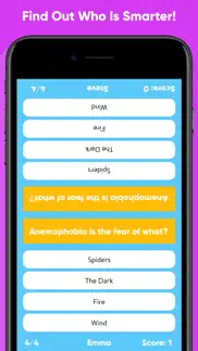 2 player quiz - battle game iphone screenshot 2