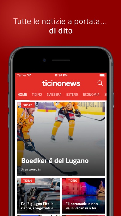 TicinoNews Screenshot