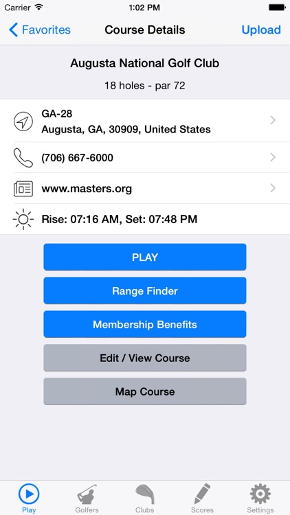 Golf GPS Rangefinder Scorecard screenshot-4