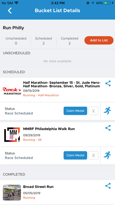 Sportable iPhone screenshot 4 - Health & Fitness app