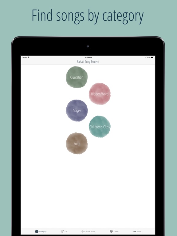 Screenshot #4 pour Bahá'í Song Project