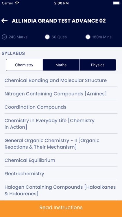 Narayana Test Series