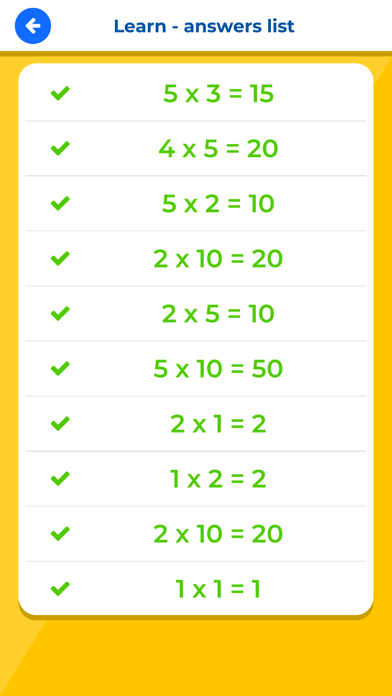 Times Tables Multiplication IQ Screenshot