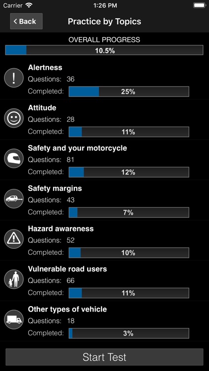 Motorcycle Theory Test UK Pro screenshot-6