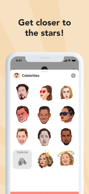 Celebrities Stickers