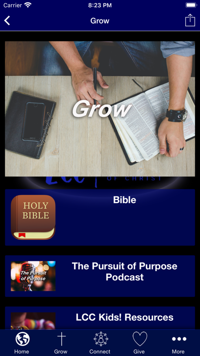 Leesburg Church Of Christ Screenshot