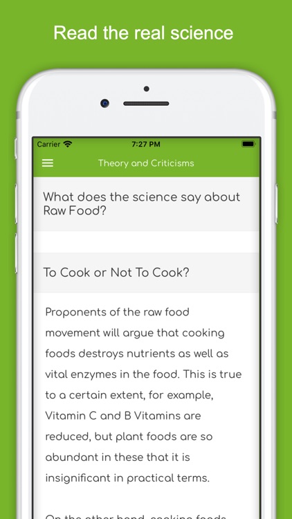 Raw Food Diet Guide - Vegan screenshot-4
