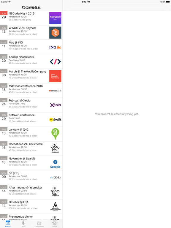 Screenshot #4 pour CocoaHeadsNL