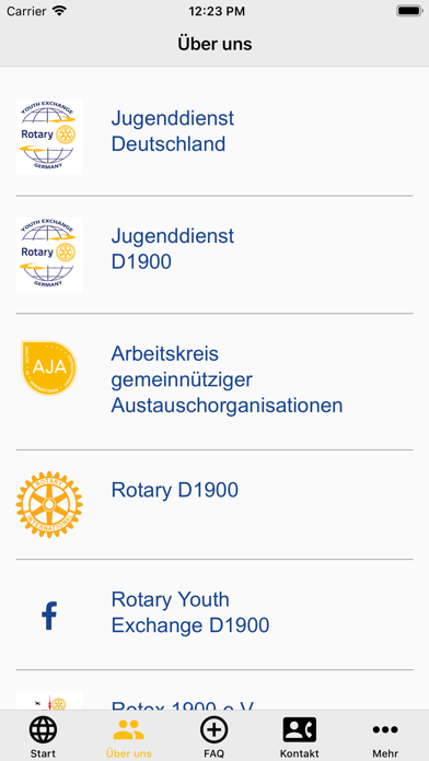 Rotary Jugenddienst D1900 screenshot 4