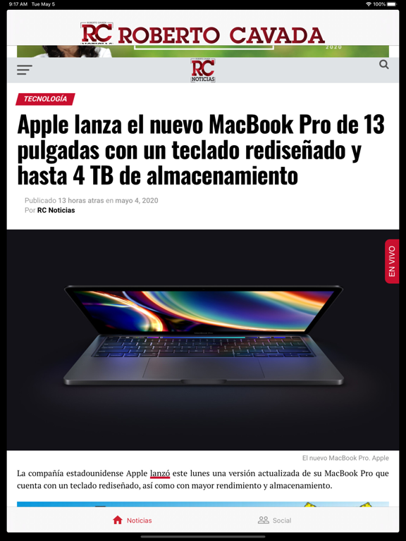 Screenshot #5 pour RC Noticias