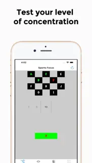 sports concentration test iphone resimleri 2