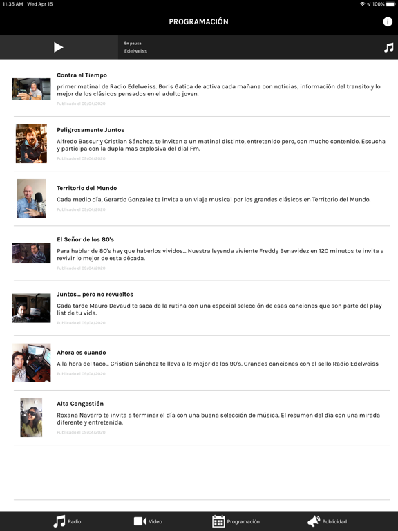 Screenshot #6 pour Radio Edelweiss