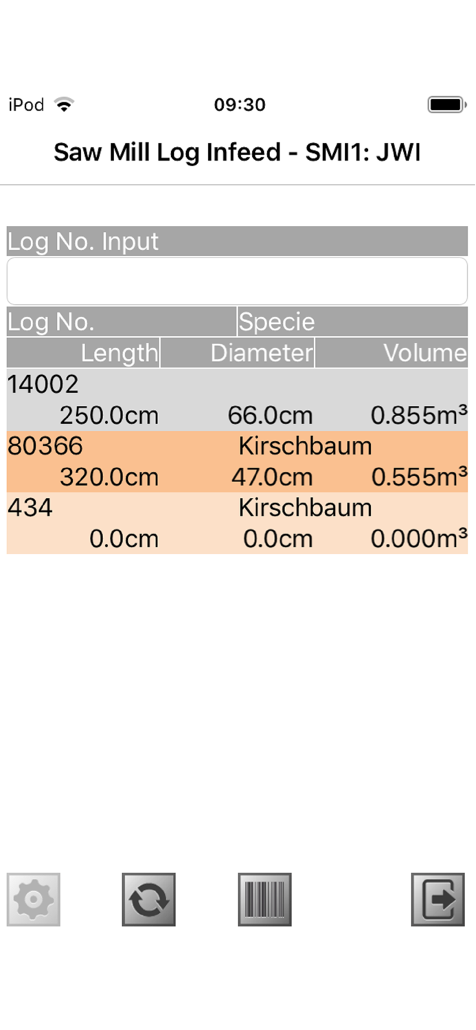 TIMBERplus Sawmill Infeed