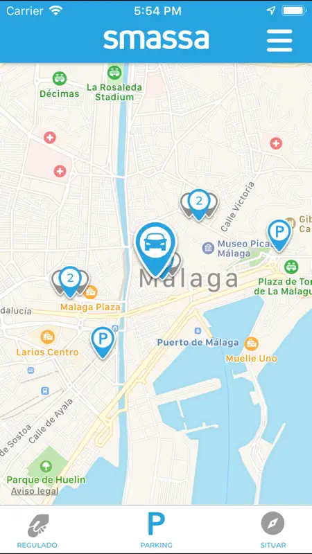 Aparcamientos Málaga SMASSA screenshot 2 of 4