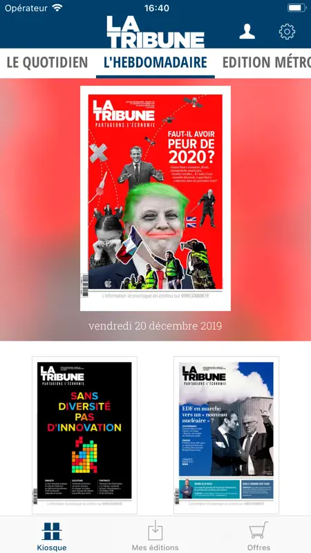 La Tribune - Kiosque Numérique screenshot 4 of 7