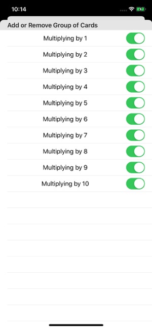 Multiplication Flash Cards On The App Store