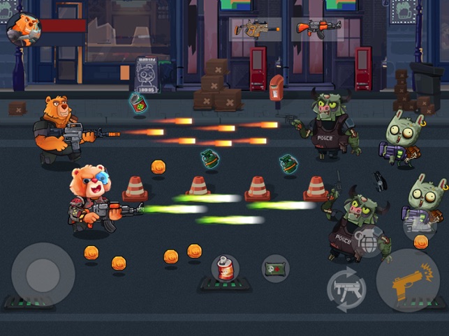 Bear Gunner : Zombie Shooter, game for IOS