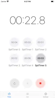 splitimer iphone screenshot 1
