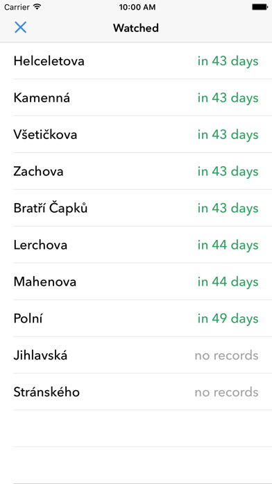 Street Cleaning in Brno Screenshot