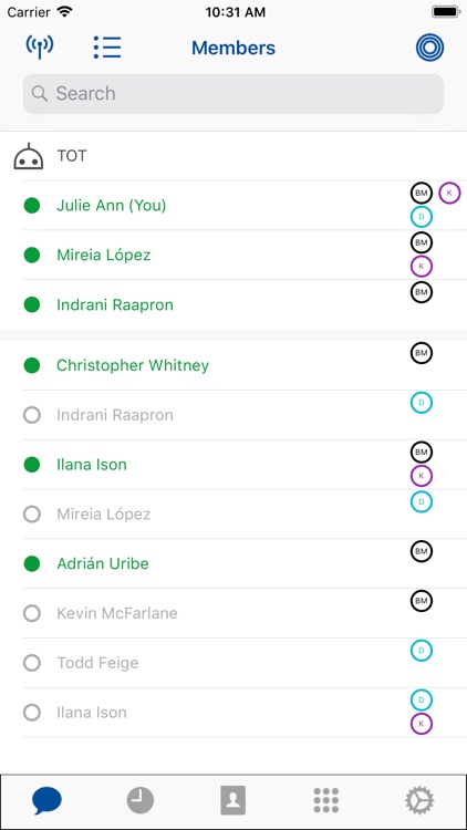 Dialoga Trident Operator