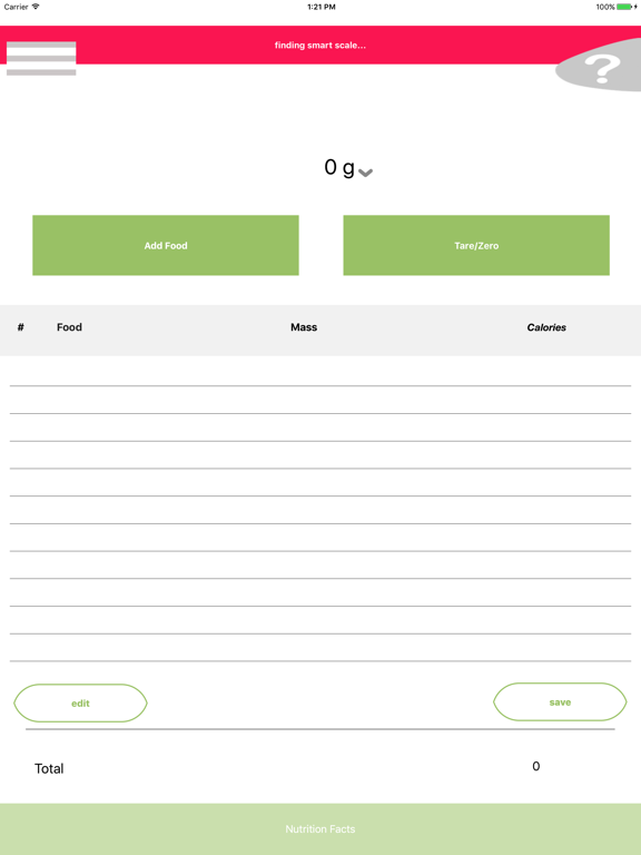 Screenshot #6 pour Smart Chef Bluetooth Balance