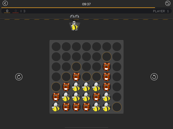 4 in a row. Brain game iPad screenshot 2 - Games app