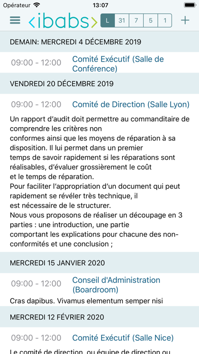 Screenshot #1 pour iBabs for Intune