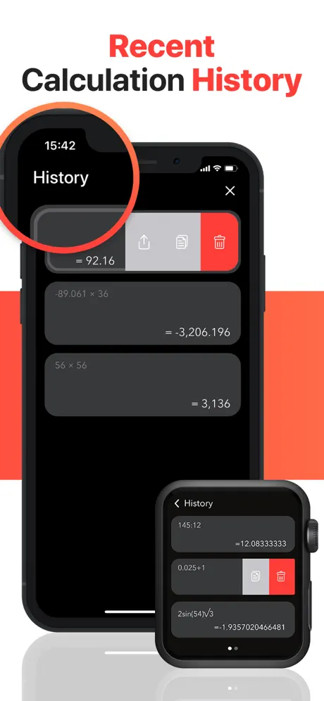 Calculator Pro: Math On Watch