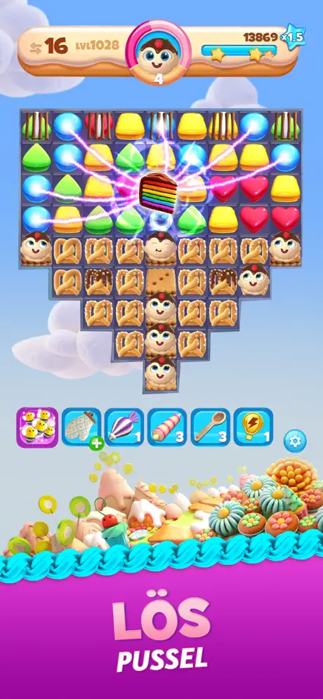 Cookie Jam Blast™ godis spel