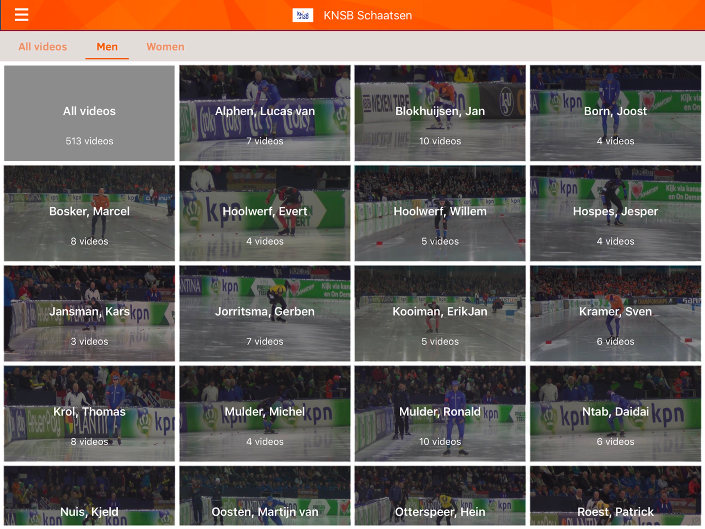 TeamNL – Video analysis