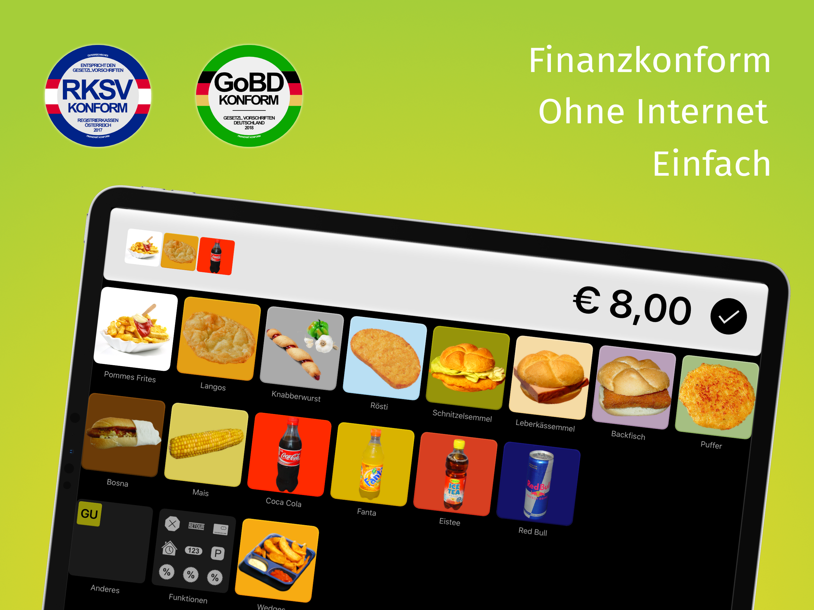 QuickBon Registrierkasse