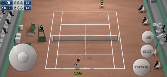 ‎Stickman Tennis - Career Screenshot