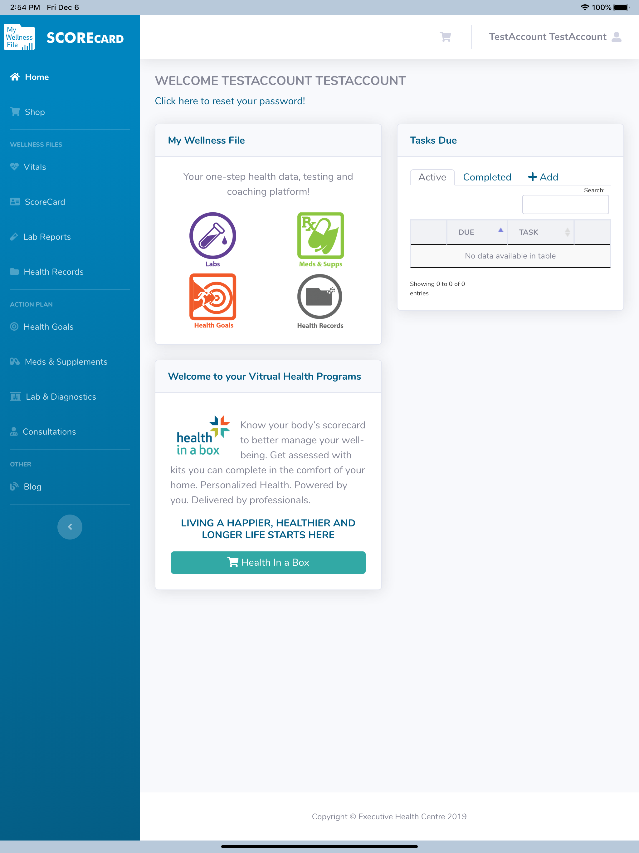 MyWellnessFile screenshot 7