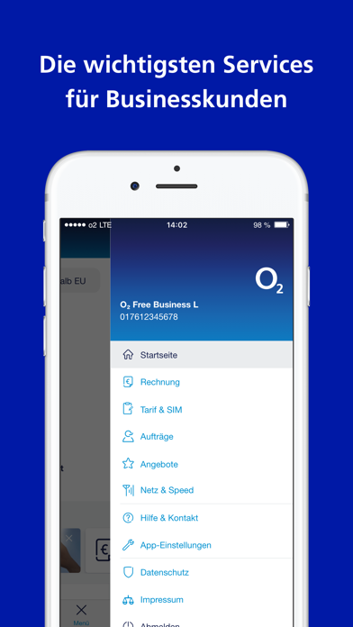 O₂ Business screenshot 2